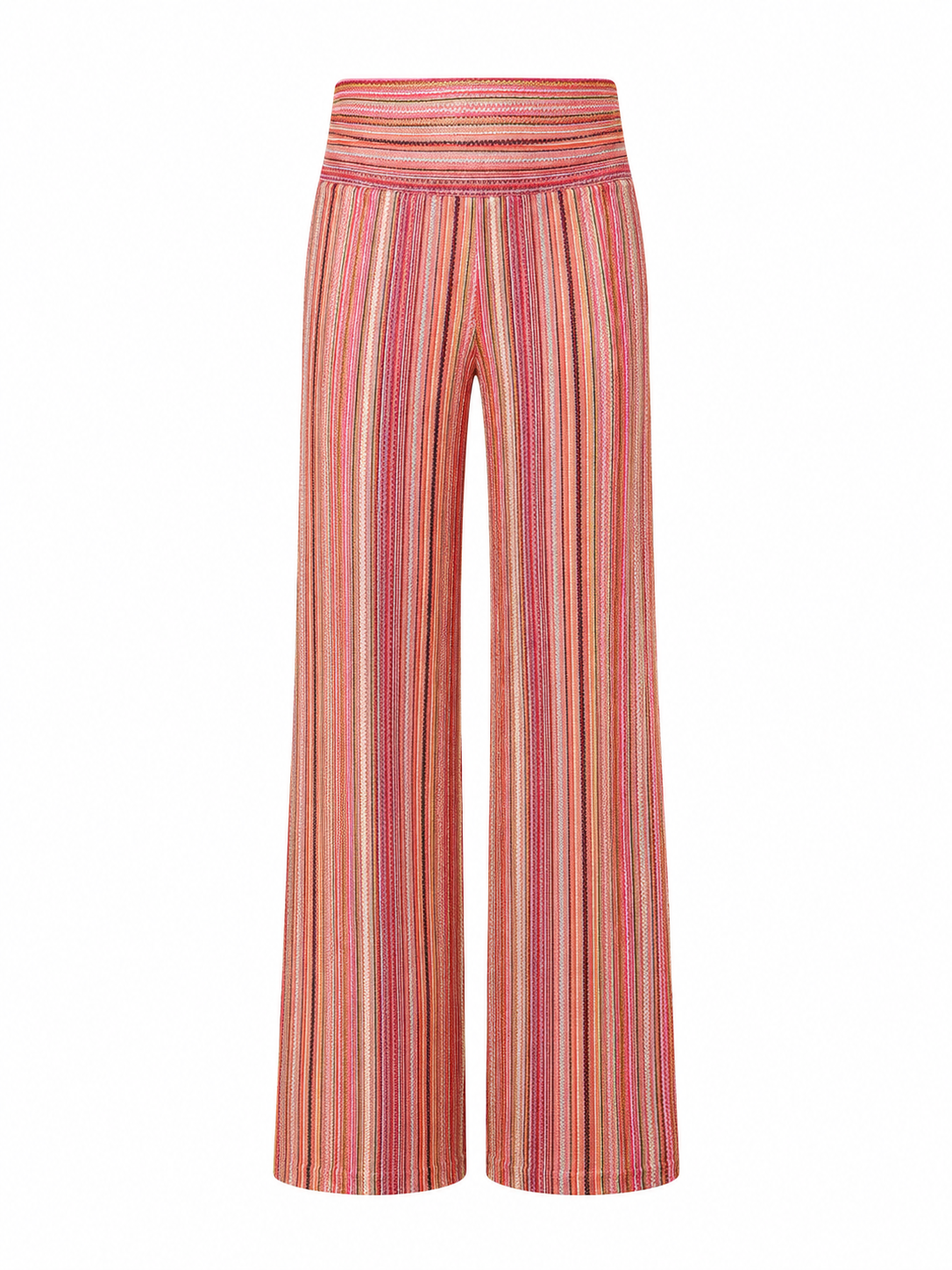 FAII Rose Contrast Knit Pants