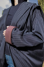 FAII PINSTRIPE ABAYA