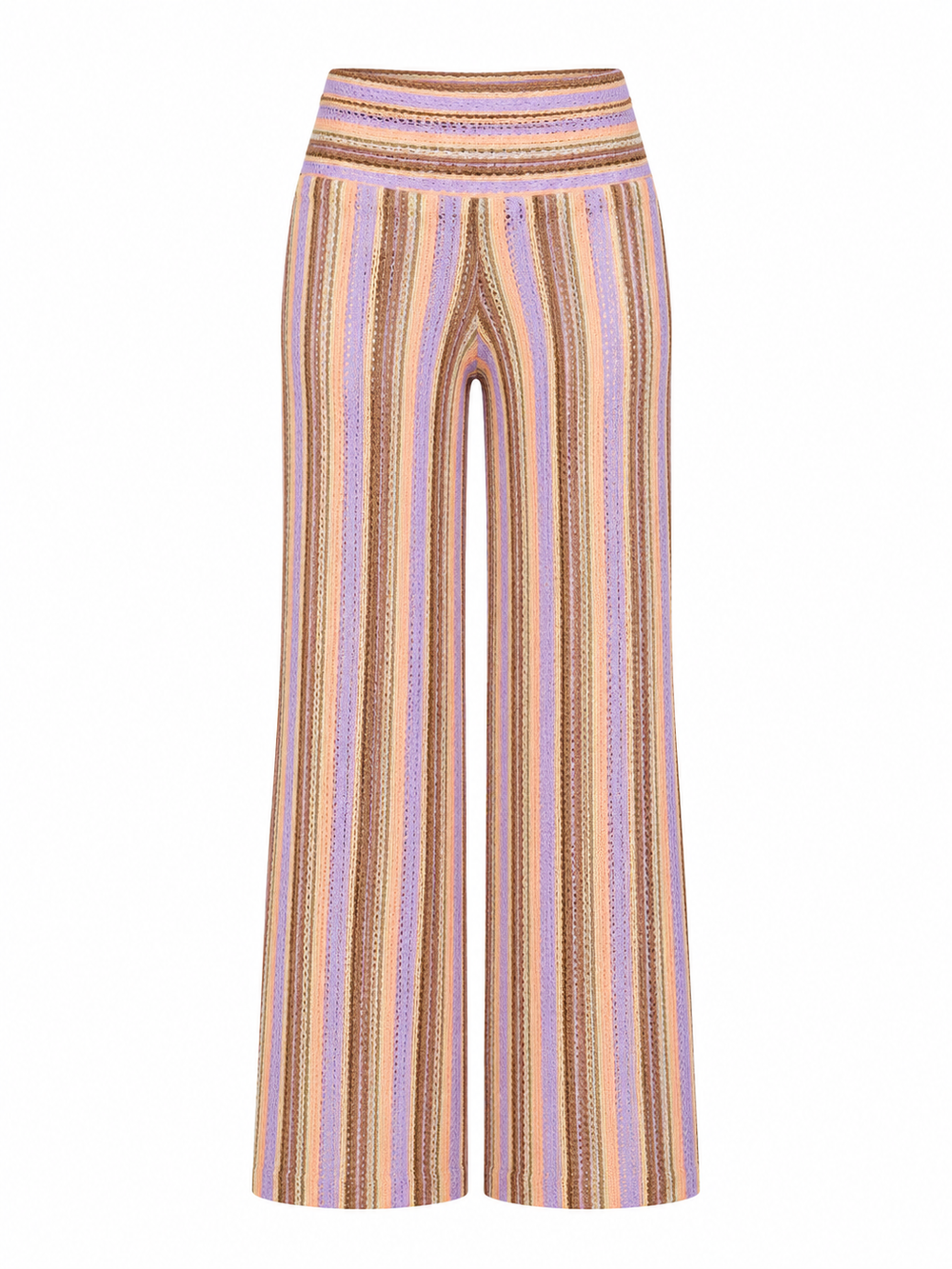 FAII lilac contrast knit pants