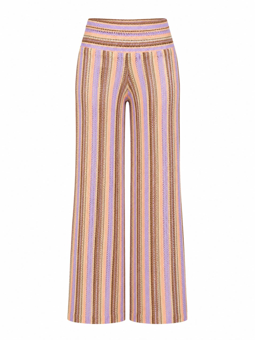 FAII lilac contrast knit pants