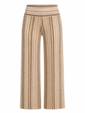 FAII Sand contrast knit pants