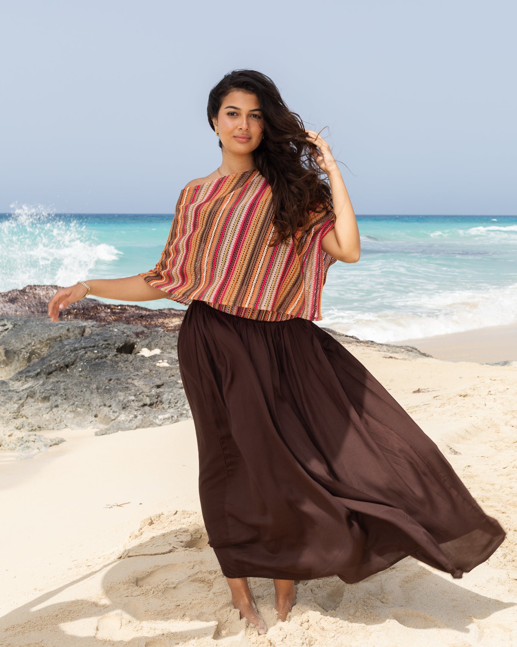 FAII Sunset Knit Skirt Co-Ord