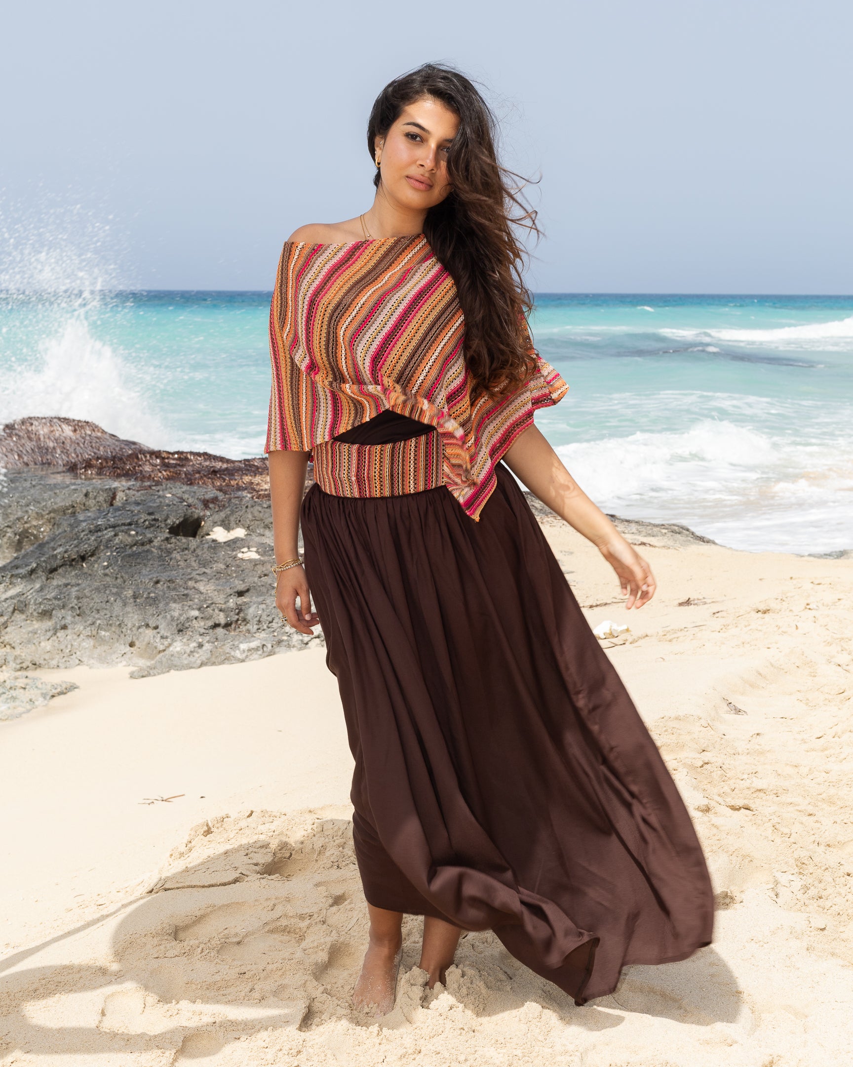 FAII Sunset Knit Skirt Co-Ord