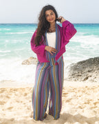 FAII Berry Knit Contrast Co-Ord