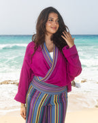 FAII Berry Knit Contrast Co-Ord