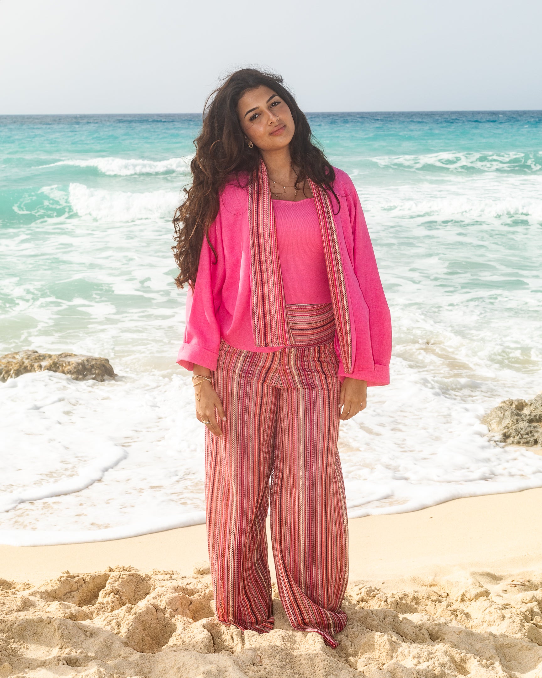 FAII Rose Knit Contrast Co-Ord