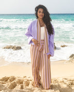 FAII Lilac Knit Contrast Co-Ord