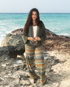 FAII Olive Knit Contrast Co-Ord