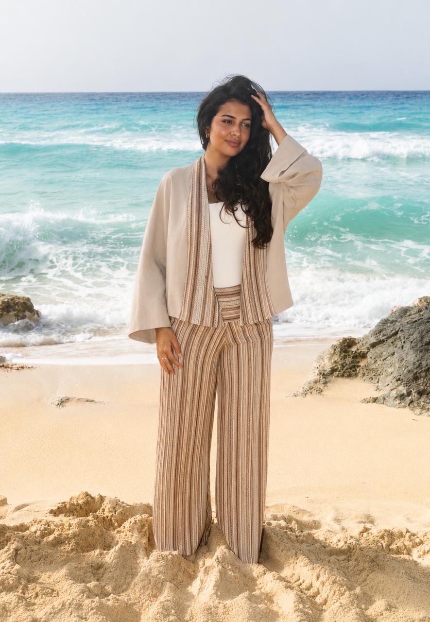 FAII Sand Knit Contrast Co-Ord