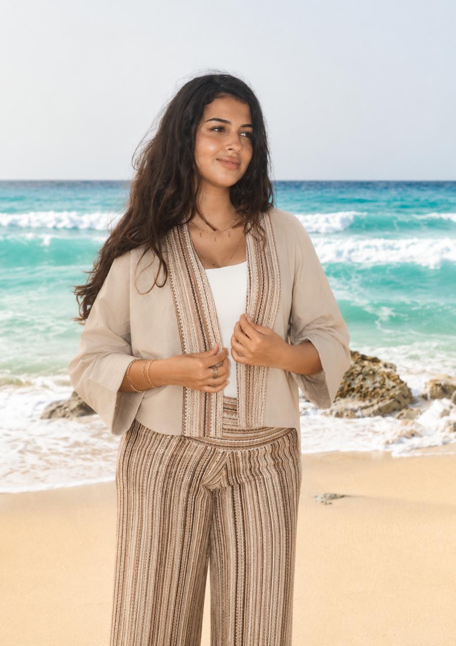 FAII Sand Knit Contrast Co-Ord